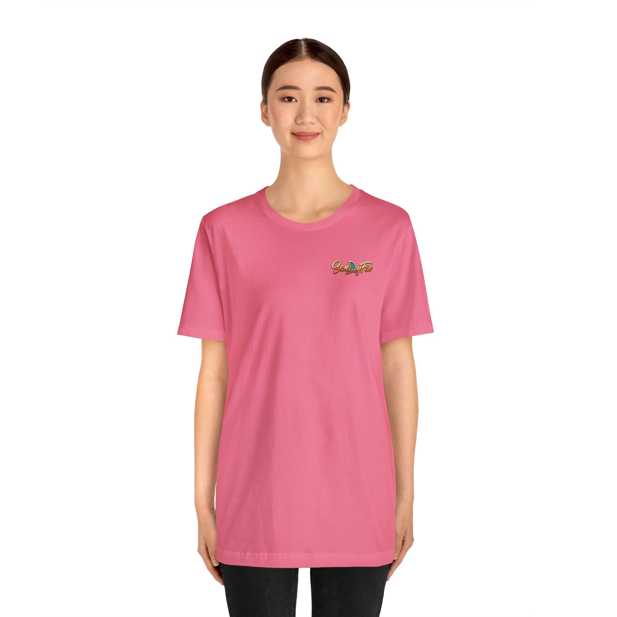 Seas and Greetings Unisex Short Sleeve Beach Tee