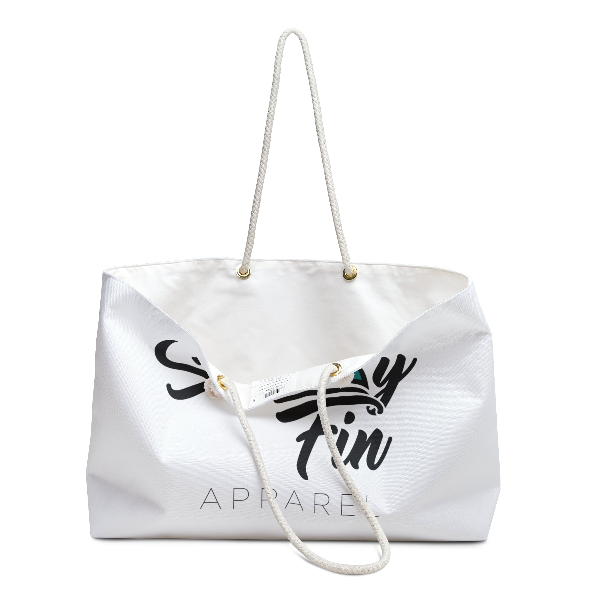 Sandy Fin Classic Weekender Bag For The Beach