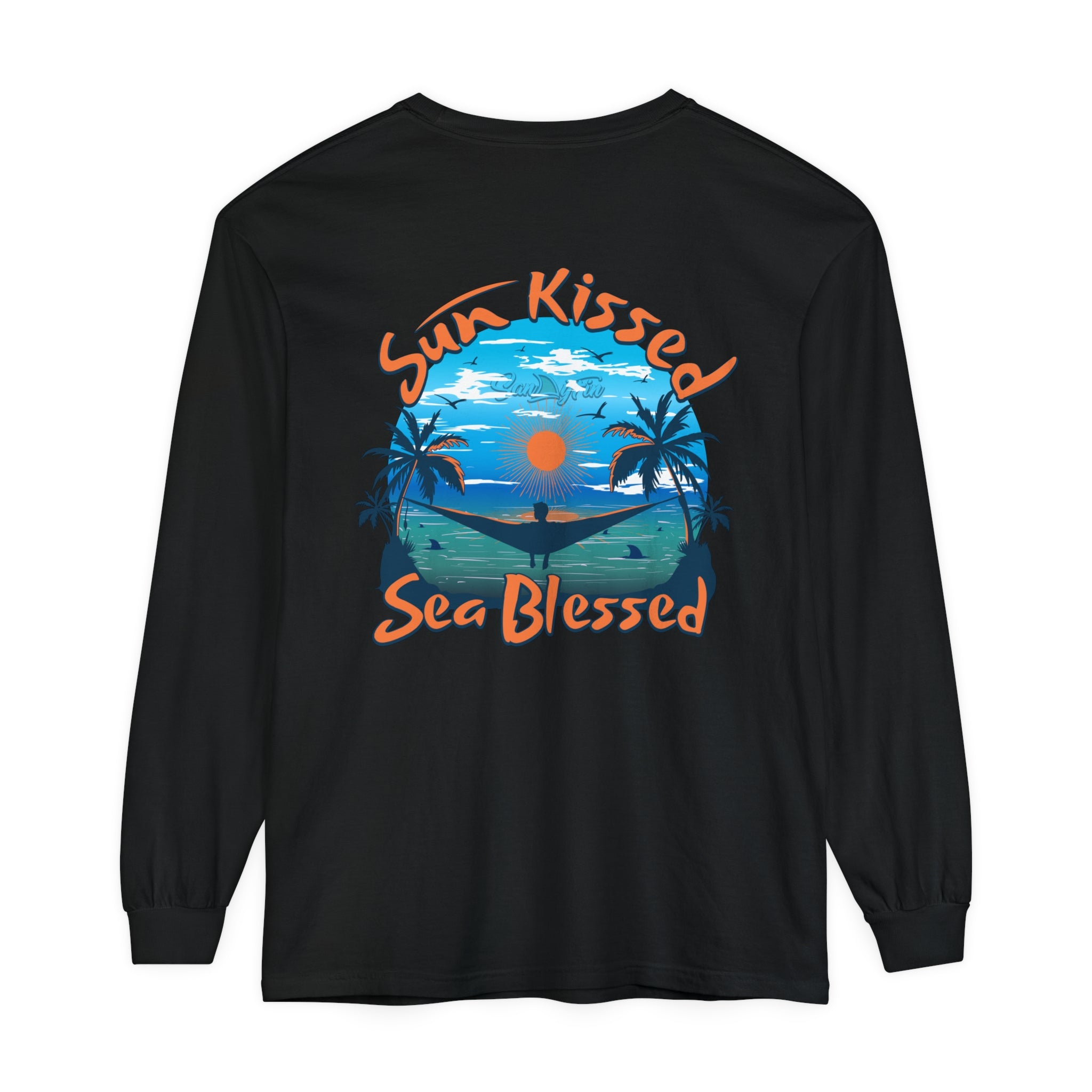 Sun Kissed Sea Blessed Unisex Long Sleeve Beach Tee