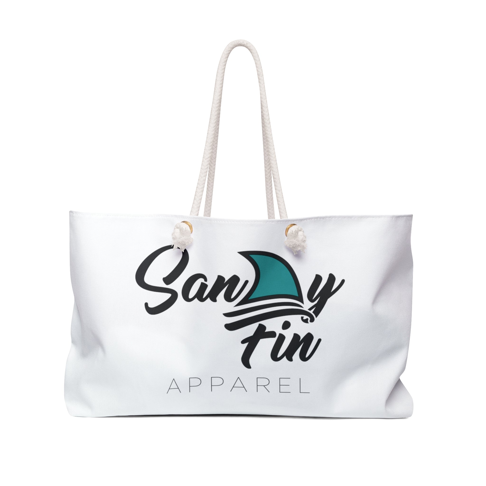 Sandy Fin Classic Weekender Bag For The Beach