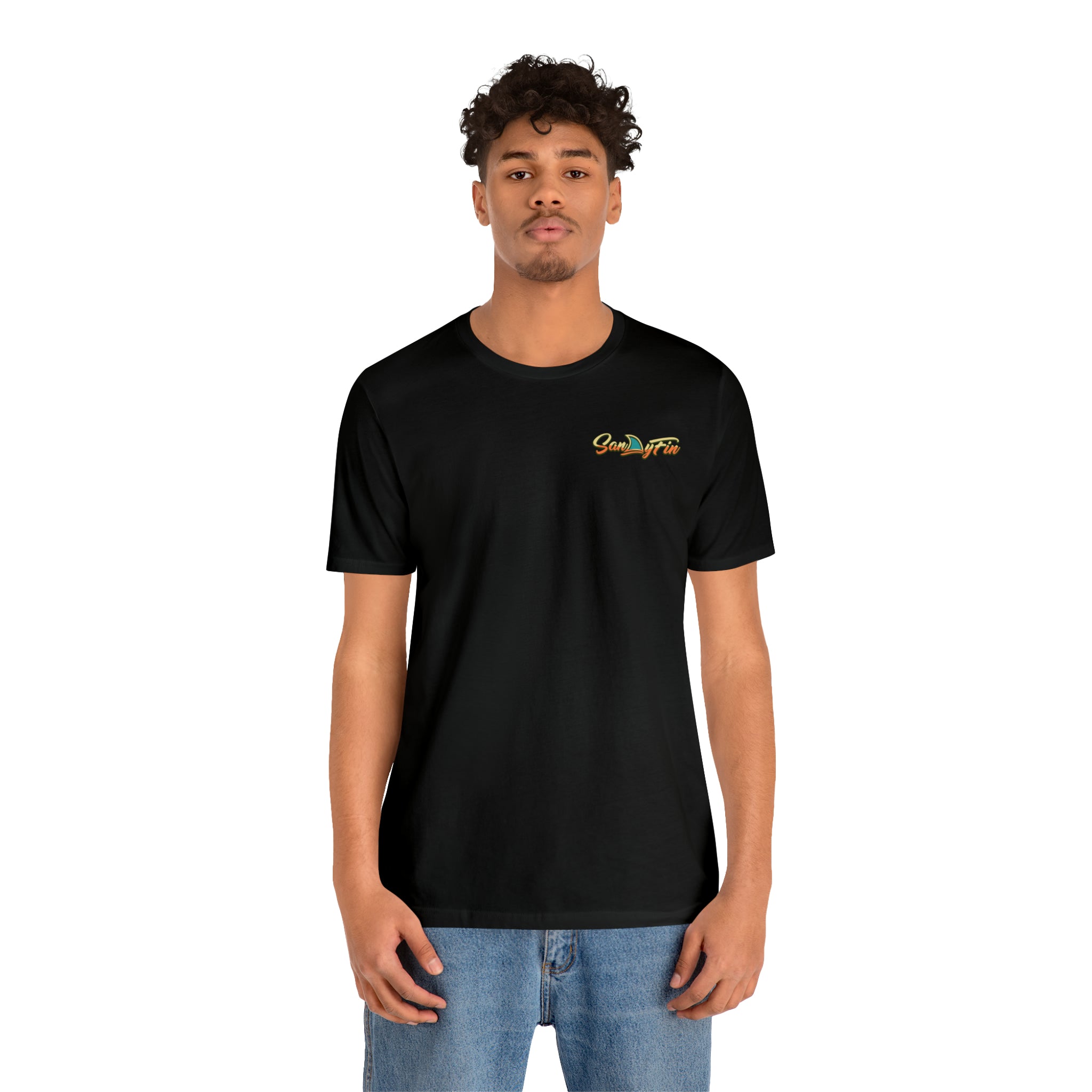 Seas and Greetings Unisex Short Sleeve Beach Tee