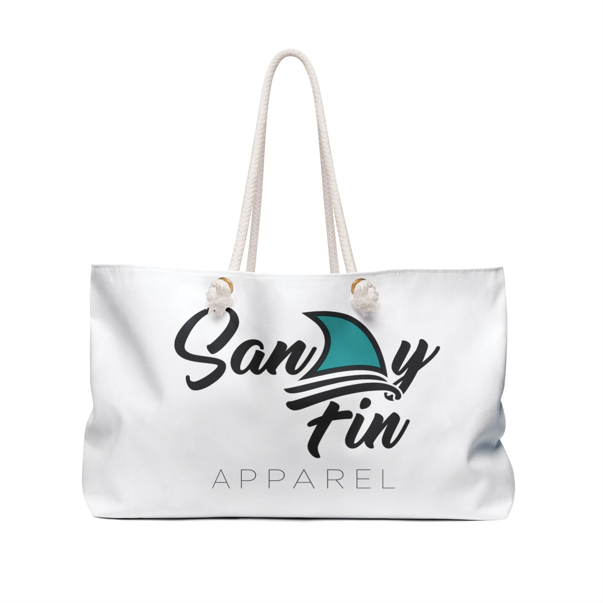 Sandy Fin Classic Weekender Bag For The Beach