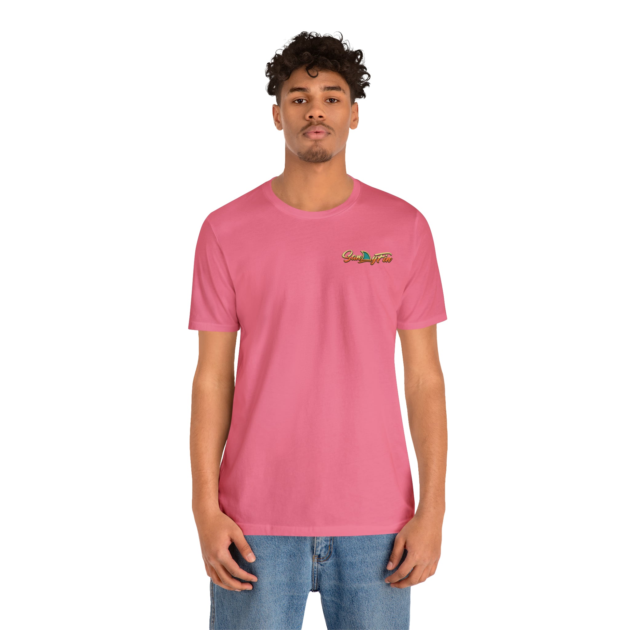 Seas and Greetings Unisex Short Sleeve Beach Tee