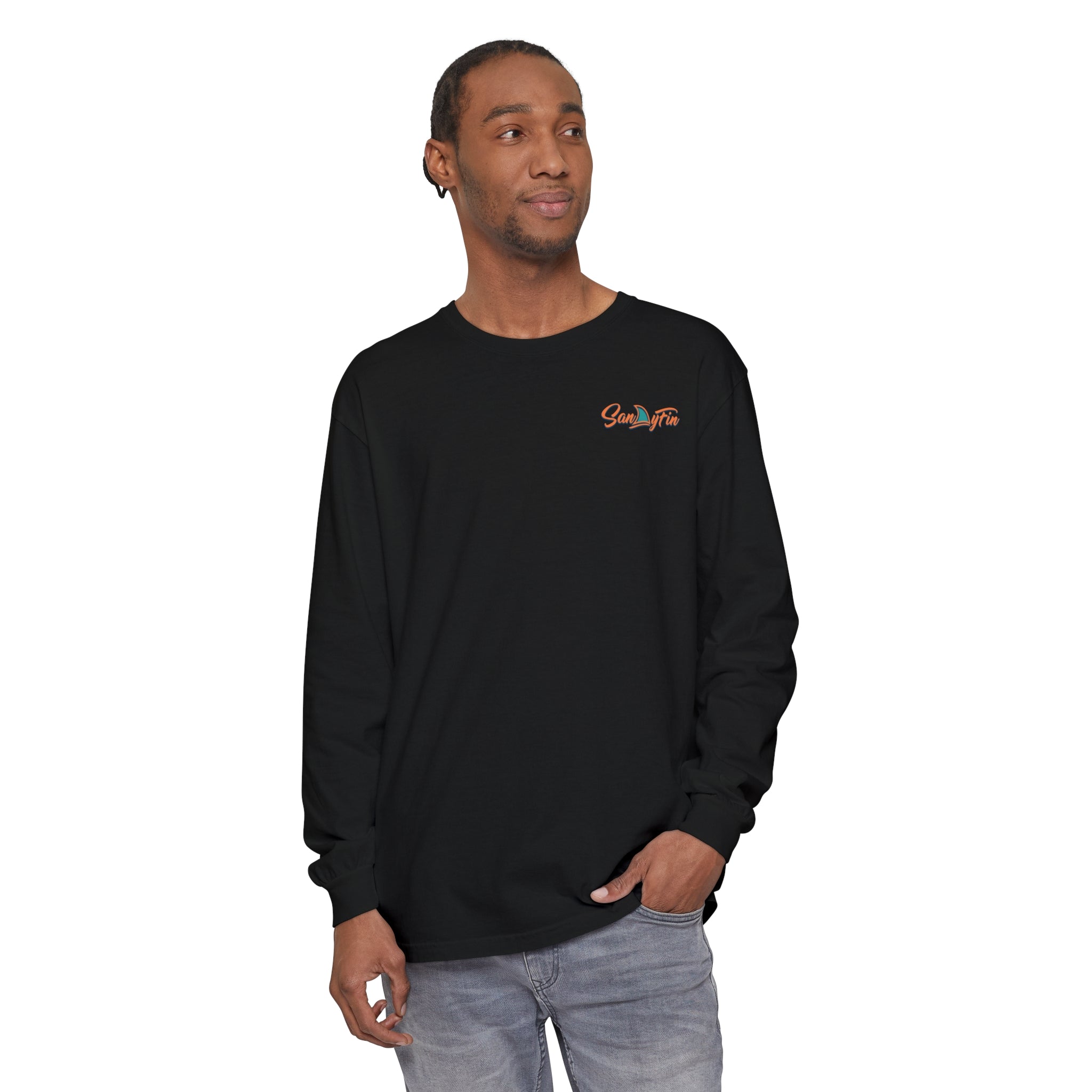 Sweet As Tea Wild As The Waves Unisex Long Sleeve Beach Tee