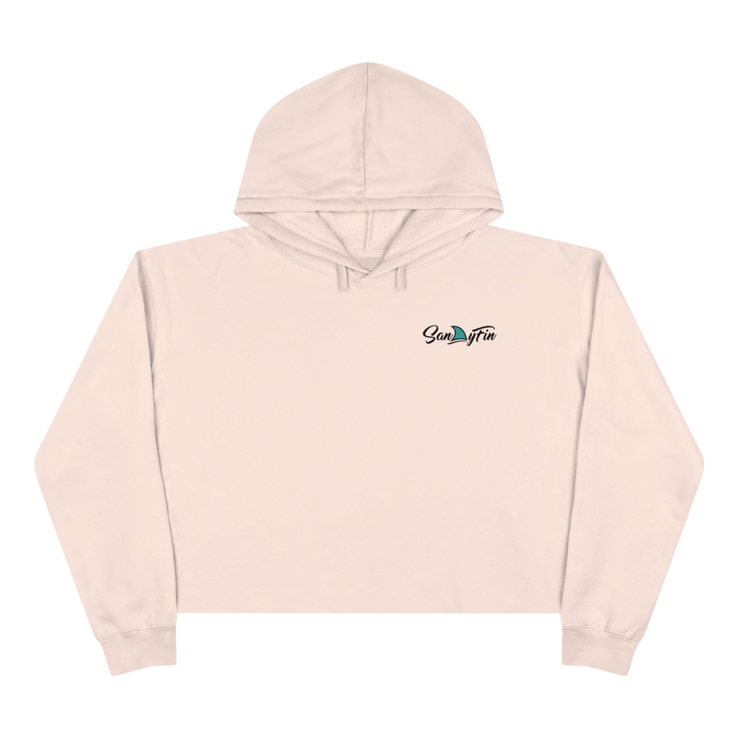 Classic Sandy Fin Crop Hoodie