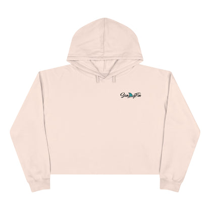 Classic Sandy Fin Crop Hoodie