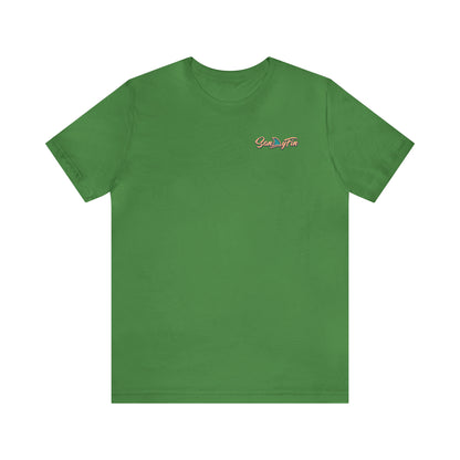 Mistletoe and Tan Lines Unisex Short Sleeve Beach Tee