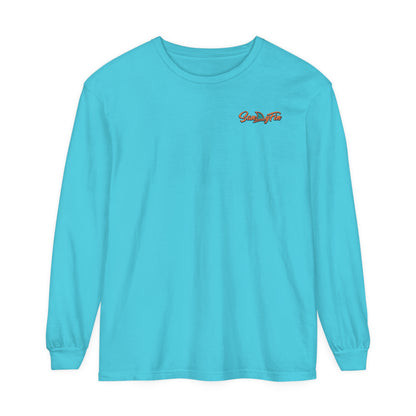 Sweet As Tea Wild As The Waves Unisex Long Sleeve Beach Tee