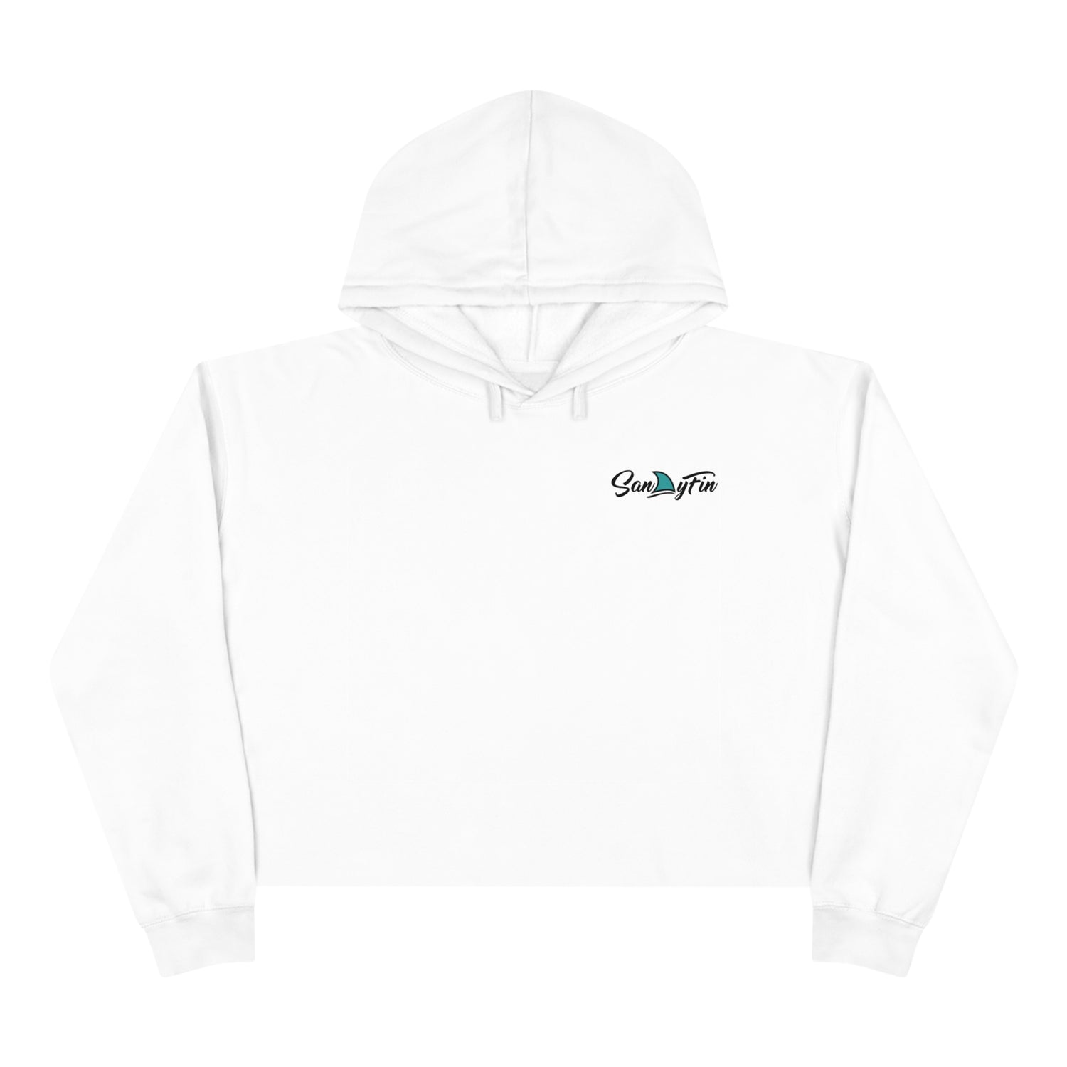 Classic Sandy Fin Crop Hoodie