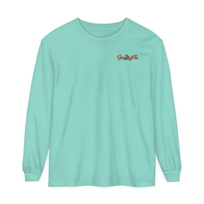 Sweet As Tea Wild As The Waves Unisex Long Sleeve Beach Tee