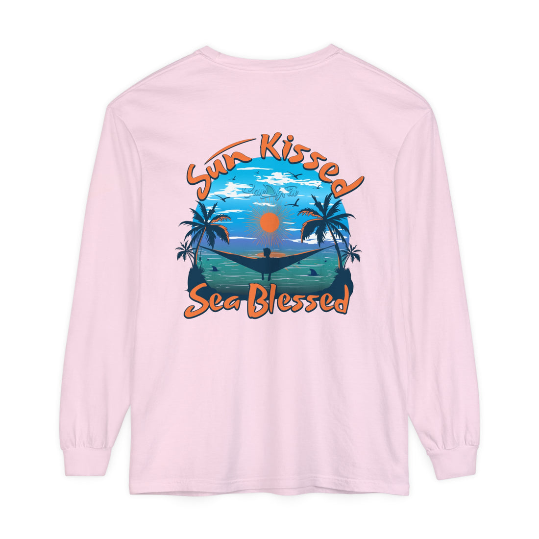 Sun Kissed Sea Blessed Unisex Long Sleeve Beach Tee