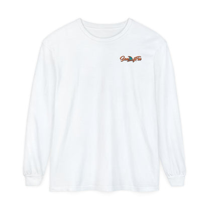 Sweet As Tea Wild As The Waves Unisex Long Sleeve Beach Tee