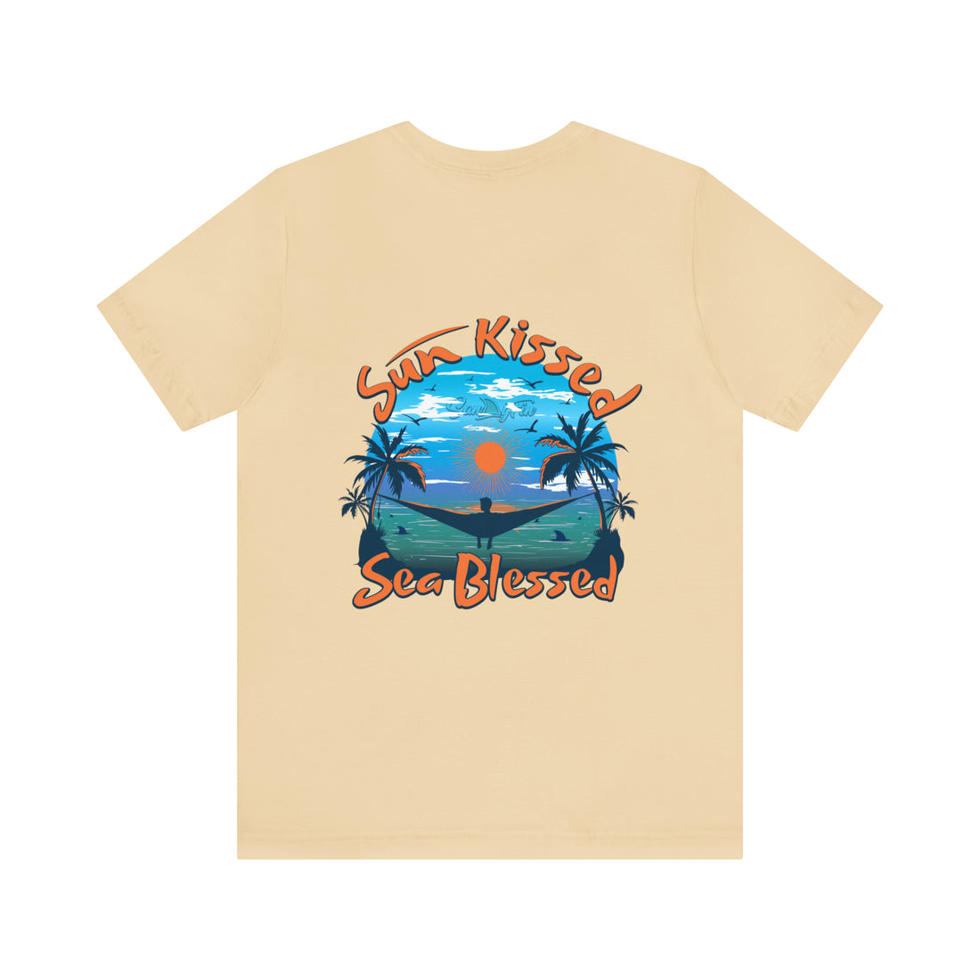 Sun Kissed Sea Blessed Unisex Short Sleeve Beach Tee