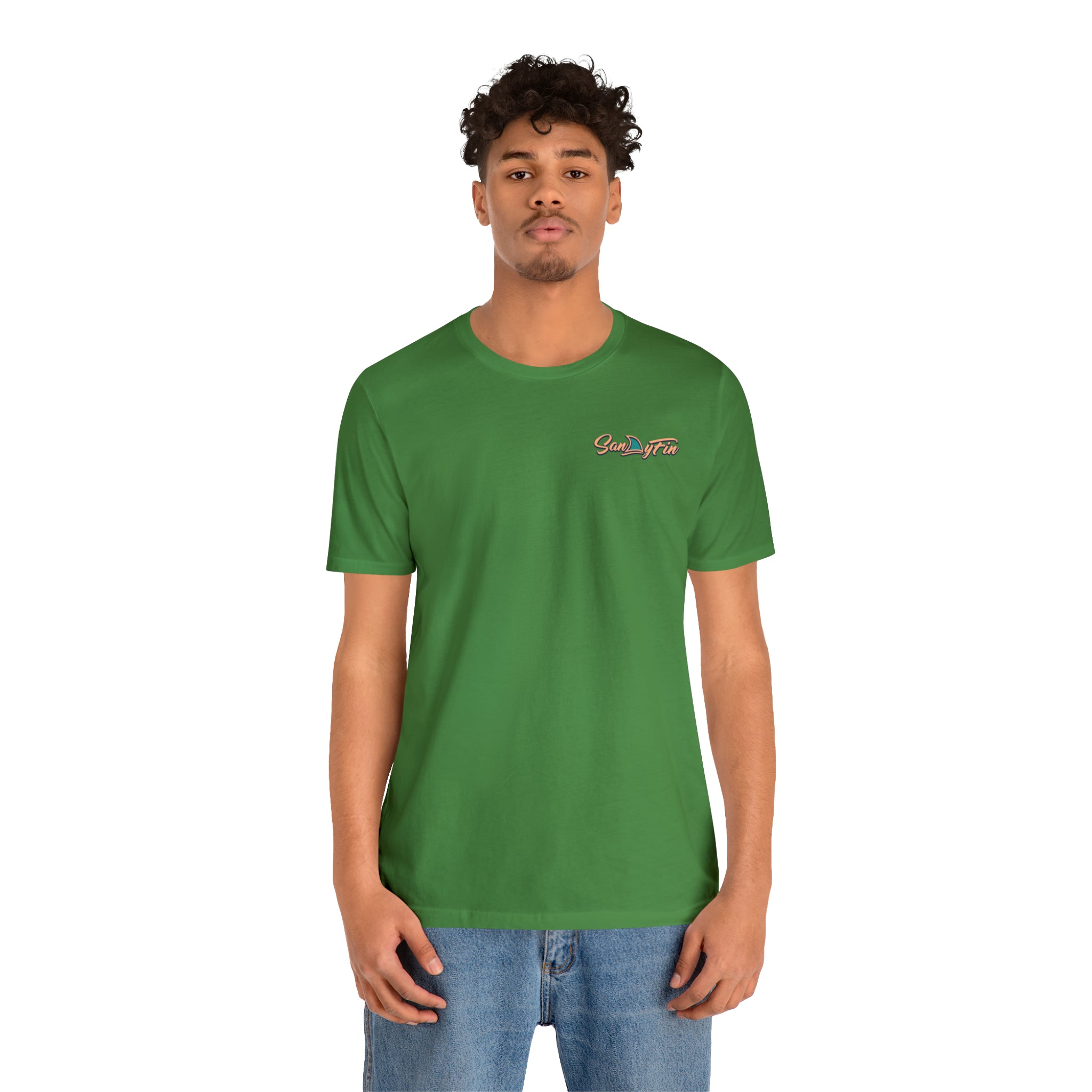 Mistletoe and Tan Lines Unisex Short Sleeve Beach Tee